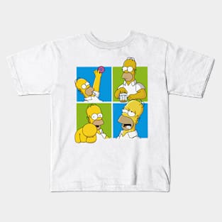 Cartoon Funny Man Kids T-Shirt